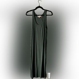 Philosophy Dark Green Maxi Dress